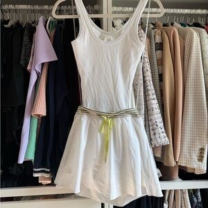 Aerie Offline White Athletic Dress